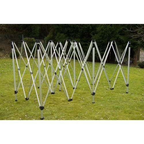 Záhradný párty stan 3 x 6 PROFI - nožnicový - zelený