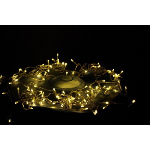 GARTH Vianočná reťaz 10 m, 100 LED diód, teplá biela