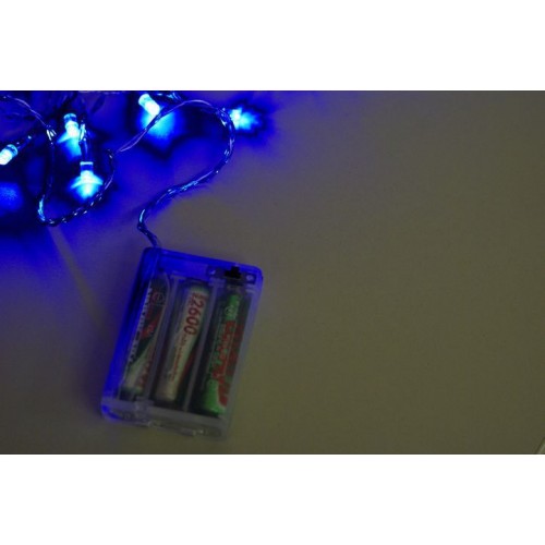 GARTH Vianočná reťaz 3 m, 30 LED diód, modrá GARTH Vianočná reťaz 3 m, 30 LED diód, modrá