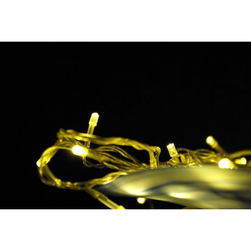 NEXOS Vianočná LED reťaz 18 m, 200 LED diód, teplá biela