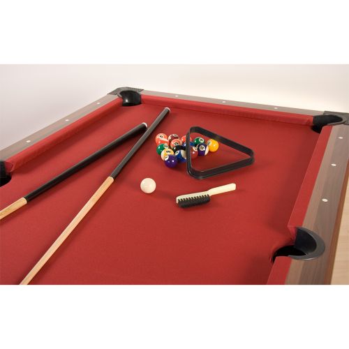 GamesPlanet® biliardový stôl TRENDLINE 6ft, červený