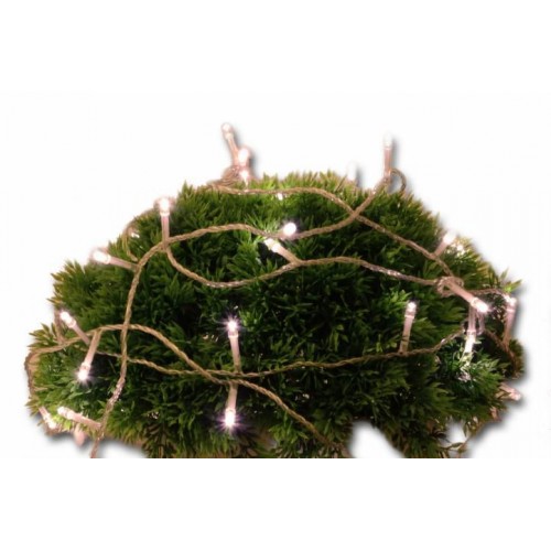 NEXOS Vianočná reťaz  5 m, 50 LED diód, teplá biela