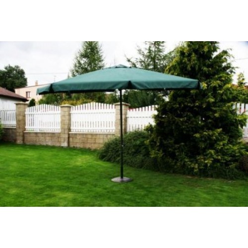 Slnečník STANDART 4 m zelený s kľučkou