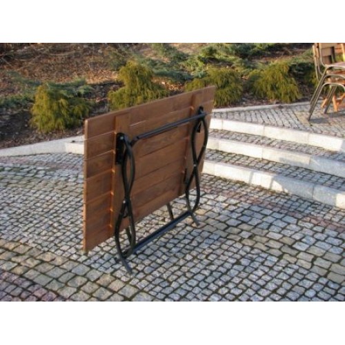 Weekend drevený skladací stôl