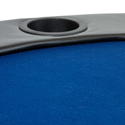 Poker podložka skladacia modrá