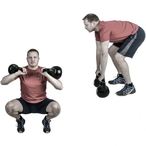 Kettlebell činka 16 kg MOVIT Kettlebell činka 16 kg MOVIT