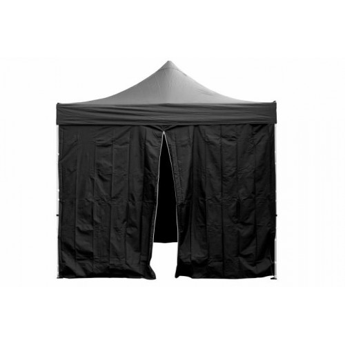 Sada 2 bočných stien pre PROFI záhradný stan 3 x 3 m čierna