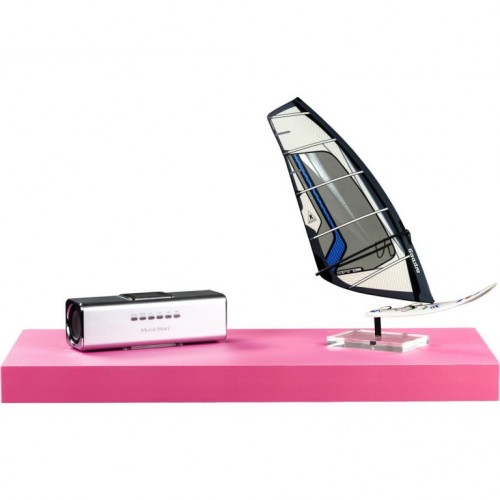 Nástěnná police STILISTA VOLATO - růžová 50 cm