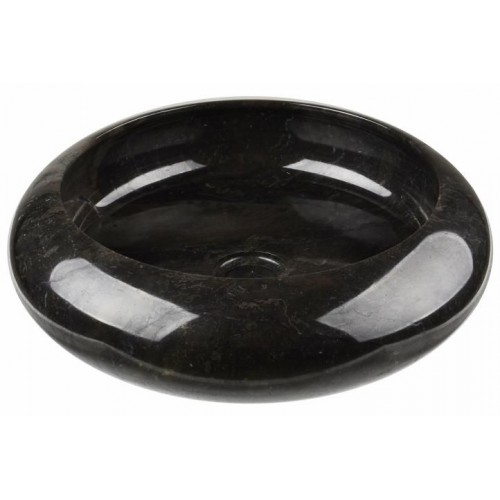 DIVERO umývadlo z prírodného kameňa Black