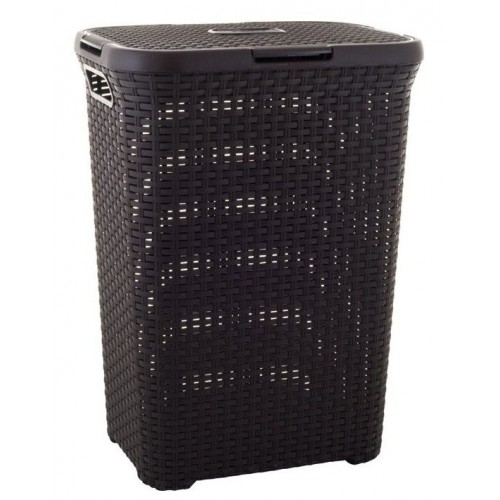 Kôš na prádlo STYLE RATTAN 60l hnedý CURVER