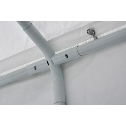 Záhradný párty stan - biely, 4 x 8 m