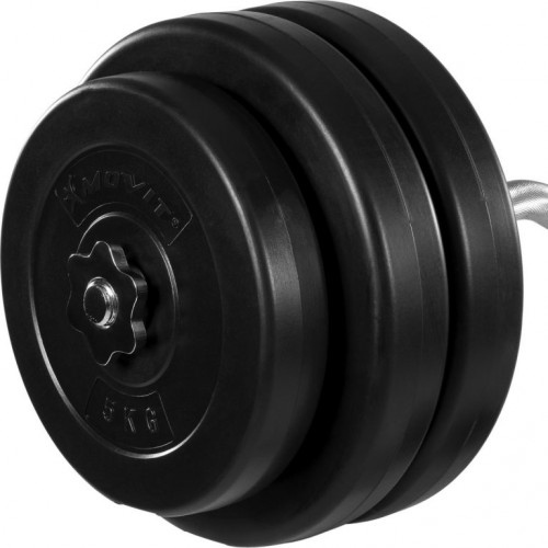 Obojručná činka MOVIT - 55 kg