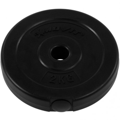 MOVIT 2 jednoručné nakladacie činky s kotúčmi 20 kg