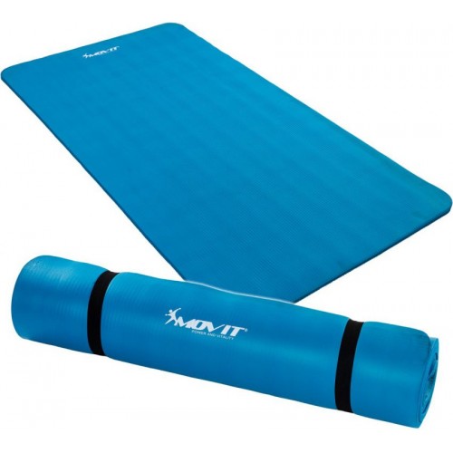 Podložka na jógu 190 x 100 x 1,5 cm, modrá