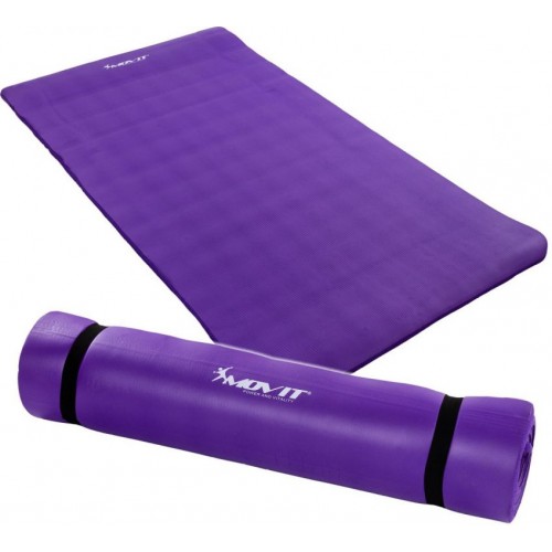 Podložka na jógu MOVIT 190 x 100 x 1,5 cm – fialová