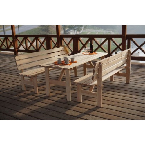 Dřevěný stůl VIKING - 180cm