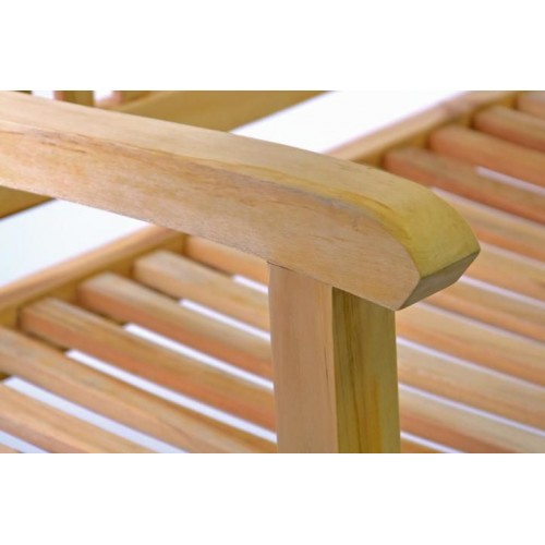 Záhradná lavica masív DIVERO 3-miestna 180 cm