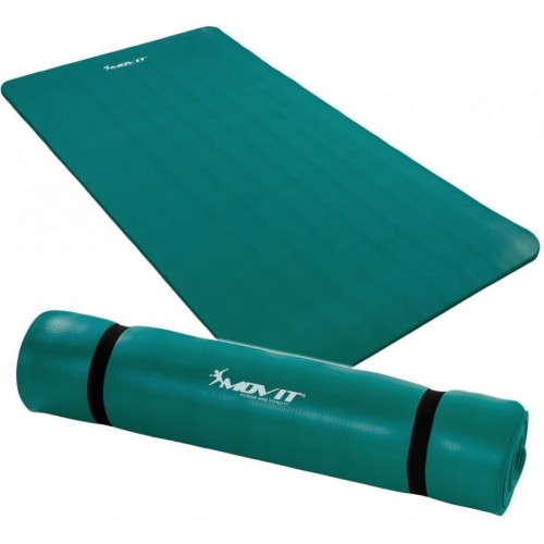 Podložka na jógu MOVIT 190 x 100 x 1,5 cm tmavo tyrkysová