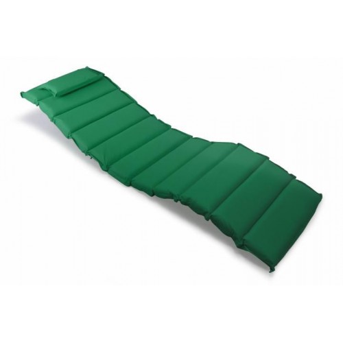 Polstrovanie na lehátko Garthen - tmavozelená