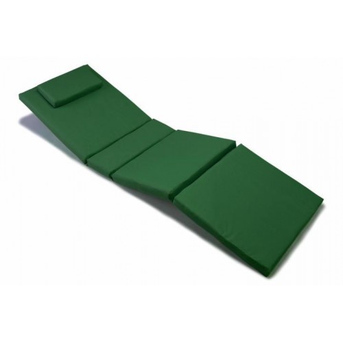Polstrovanie na ležadlo - tmavozelená