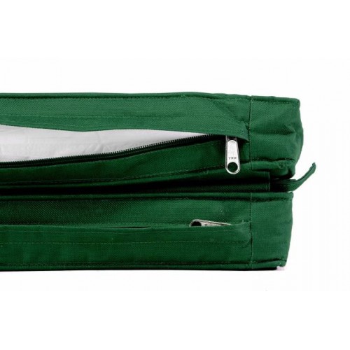 Polstrovanie na lehátko 188 cm - tmavozelená