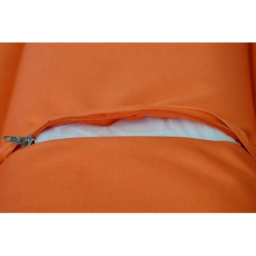 Sada 2 kusov polstrovania na lehátko Garthen - oranžová Sada 2 kusov polstrovania na lehátko Garthen - oranžová