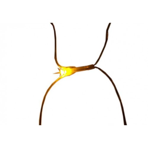 NEXOS Svetelná sieť 1,5 x 1,5 m, 100 LED, teplá biela