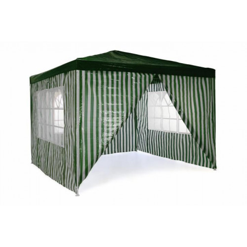 Záhradný párty stan 3 x 3 m - tmavo zelený
