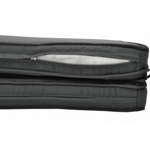 Sada 2 kusov polstrovania na stoličku Garth - antracit