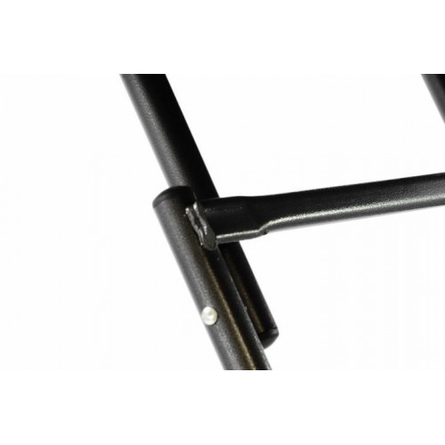 Záhradný barový stolík okrúhly - ratanová optika 110 cm - čierny