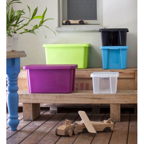 Úlložný box s vekom CURVER- zelený 16 l