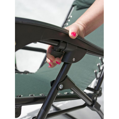 Záhradné kreslo 2320 OXFORD čierne