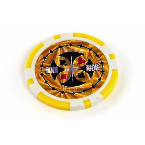 Kusový žetón design Ultimate hodnota 1000 - 50 ks Kusový žetón design Ultimate hodnota 1000 - 50 ks
