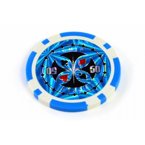 Kusový žetón design Ultimate hodnota 50 - 50 ks