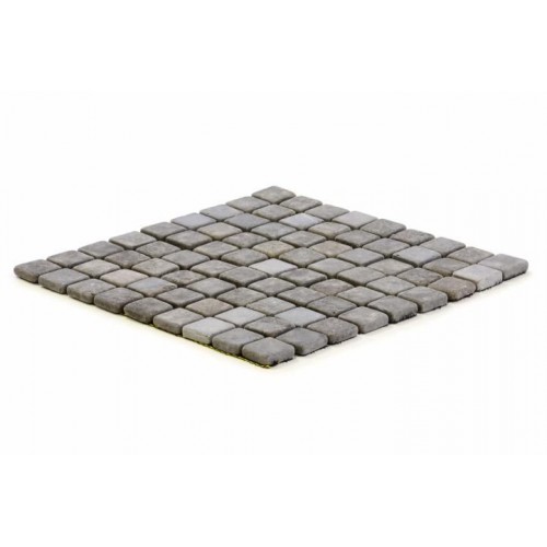 Mramorová mozaika Garth sivá – obklady 1 m2