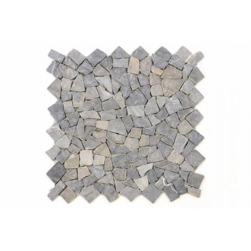 Mramorová mozaika Garth- sivá obklad 1 m2