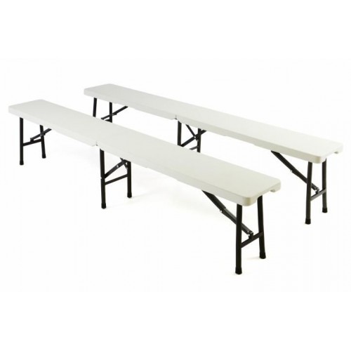 Skladacia lavica, 183 cm, 2 ks