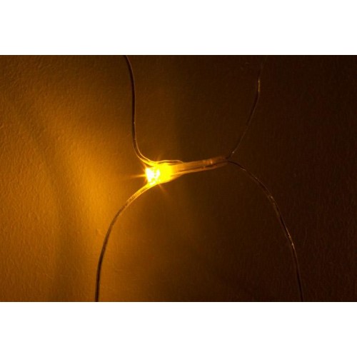 NEXOS Svetelná sieť 128 LED,teplá biela s časovačom, 3 x 3 m