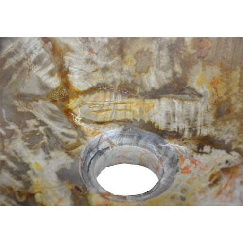 Umývadlo z prírodného kameňa FOSSIL DIVERO - veľké