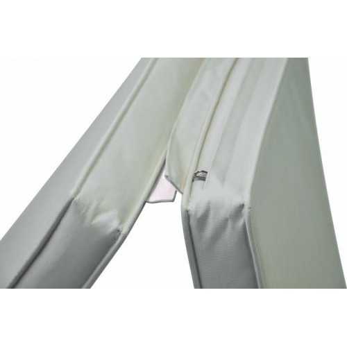 Polstrovanie pre záhradné lehátka FLORENTINE - svetlosivá