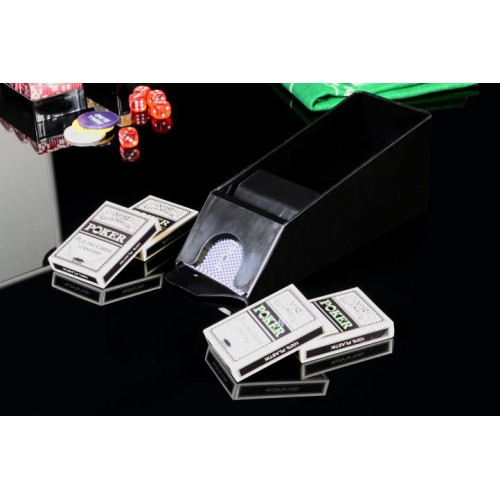 Poker kufor DELUXE 300 laserových žetónov + príslušenstvo Poker kufor DELUXE 300 laserových žetónov + príslušenstvo