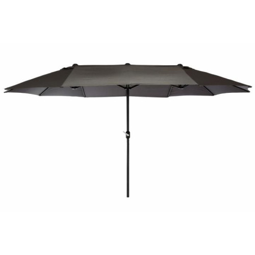 Veľký XXL slnečník 4,5 m - antracit