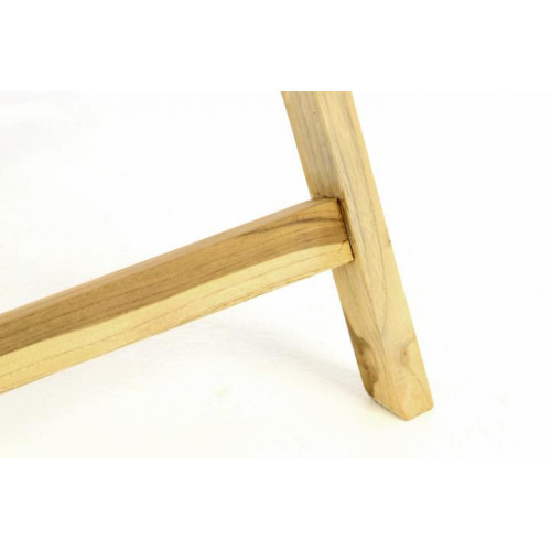 Záhradná skladacia stolička drevená DIVERO - Sada 2 ks