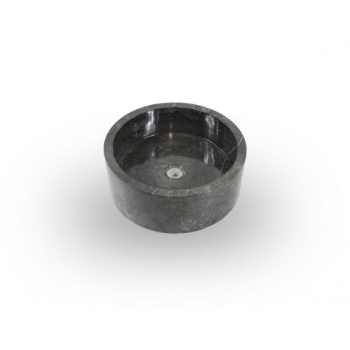 Umývadlo z prírodného kameňa MIRUS 509 na dosku Ø 40 Black