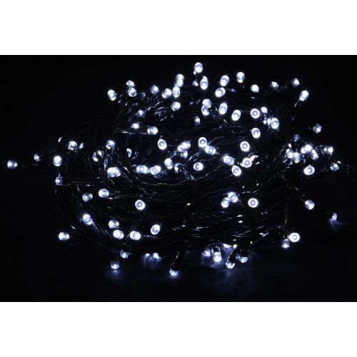 NEXOS Vianočná LED reťaz 40 m, 400 LED, studená biela