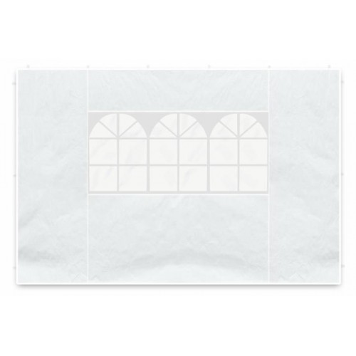 Sada 2 bočných stien pre záhradný stan - biela