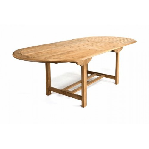 Rozšíriteľný záhradný stôl z teakového dreva Garth, 170 - 230 cm