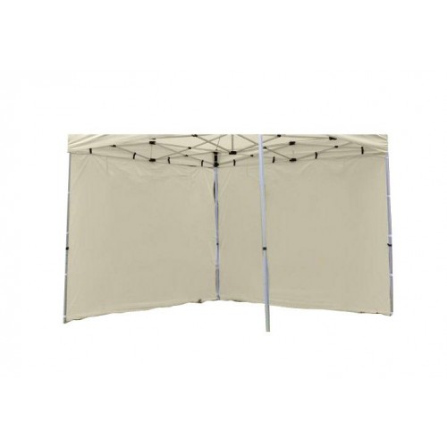 Sada 2 bočných stien pre PROFI záhradný stan 3 x 3 m - champagne