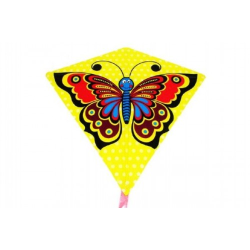 Šarkan- lietajúci motýľ, plast, 68 x 73 cm v sáčku