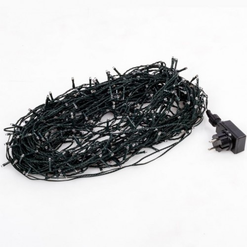 VOLTRONIC Vianočná reťaz 10 m, 100 LED, farebná, ovládač